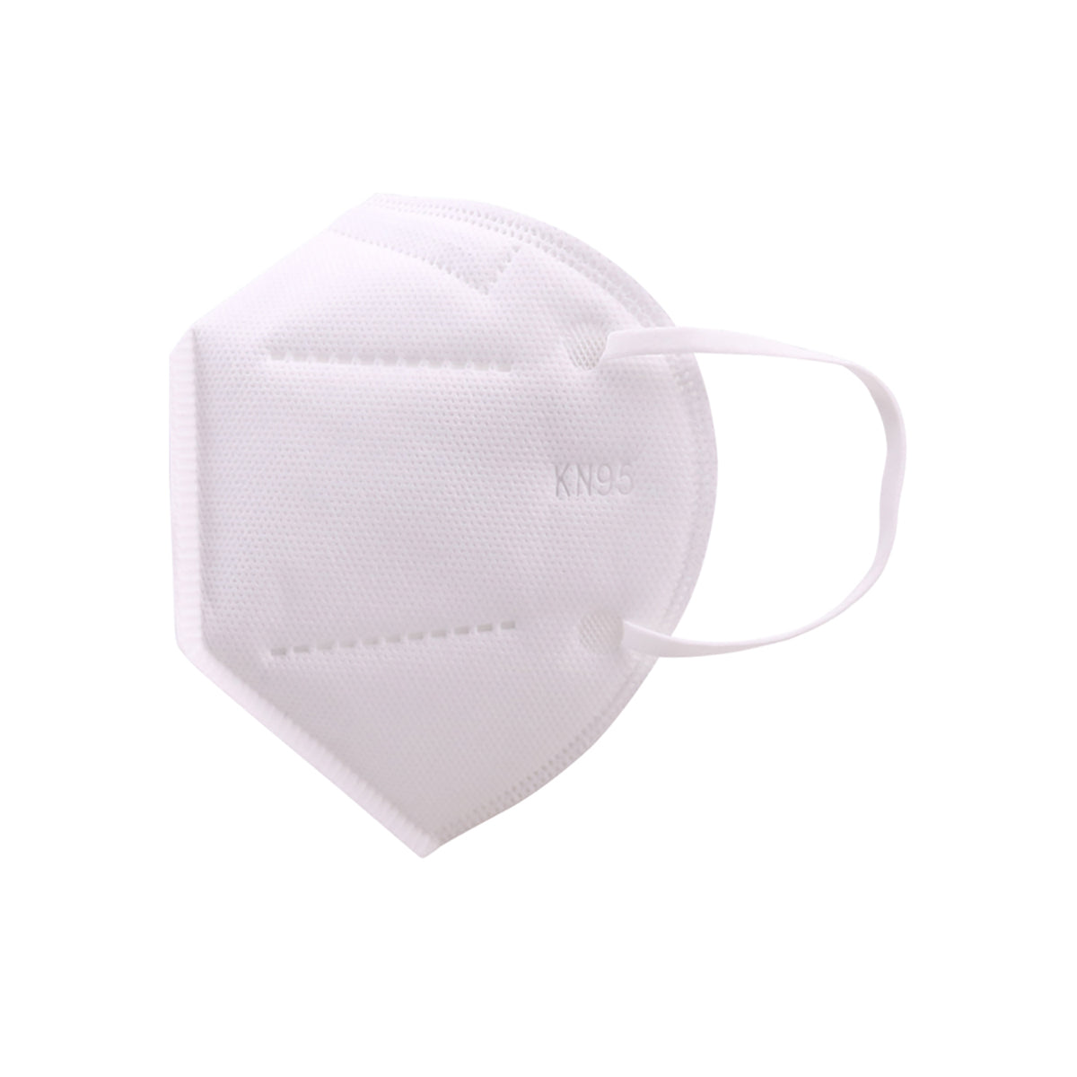 Finergo FNR-M002 Μάσκα Προστασίας FFP2 NR Αναδιπλούμενη Λευκή Μιάς Χρήσεως Σετ 10 Τεμ