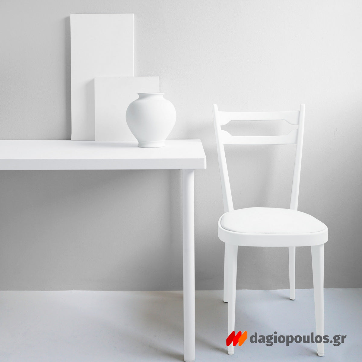 Fleur Chalky Look Άοσμο Οικολογικό Χρώμα Κιμωλίας F01 Titanium White