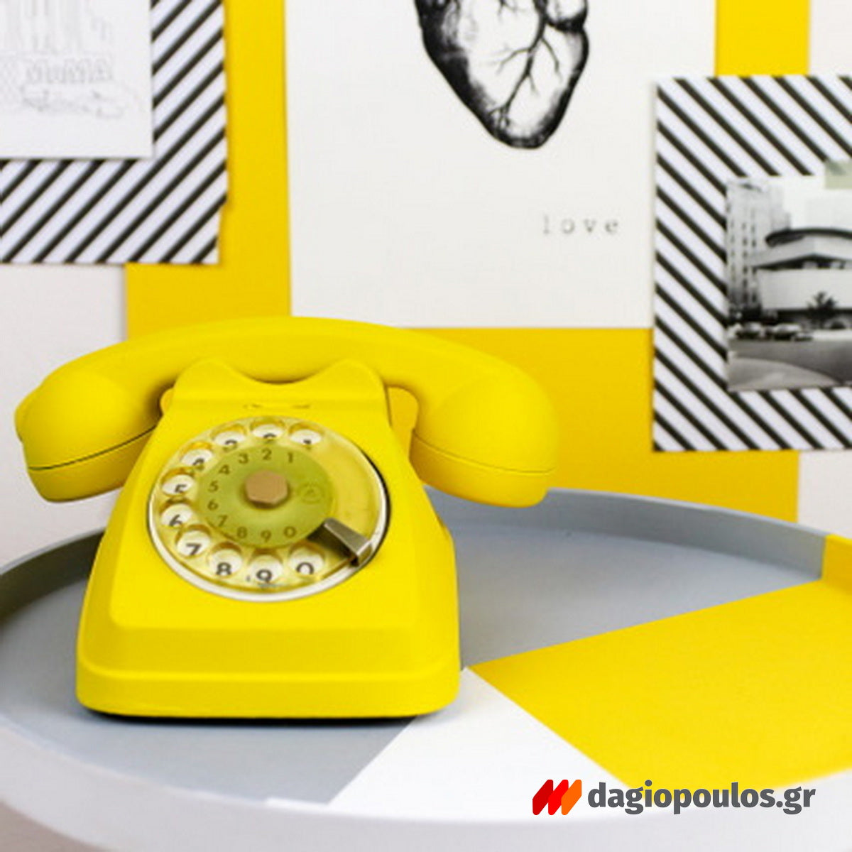 Fleur Chalky Look Άοσμο Οικολογικό Χρώμα Κιμωλίας F40 Primary Yellow