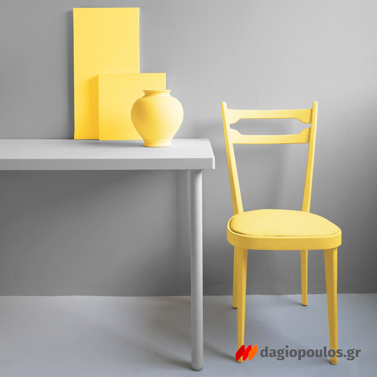 Fleur Chalky Look Άοσμο Οικολογικό Χρώμα Κιμωλίας F40 Primary Yellow