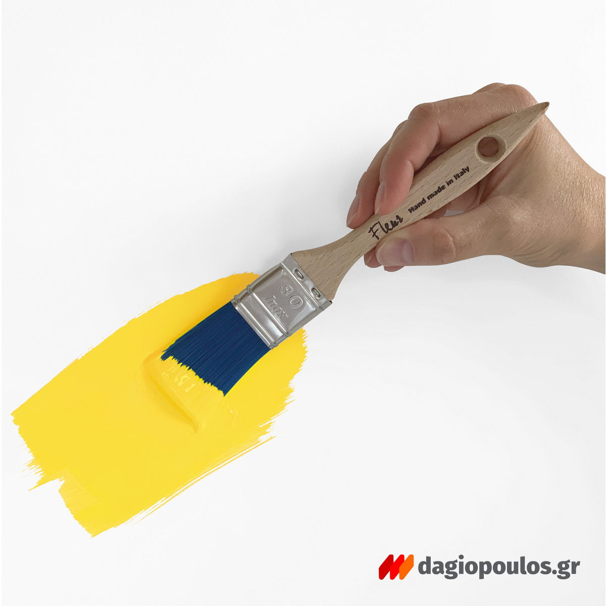 Fleur Chalky Look Άοσμο Οικολογικό Χρώμα Κιμωλίας F40 Primary Yellow