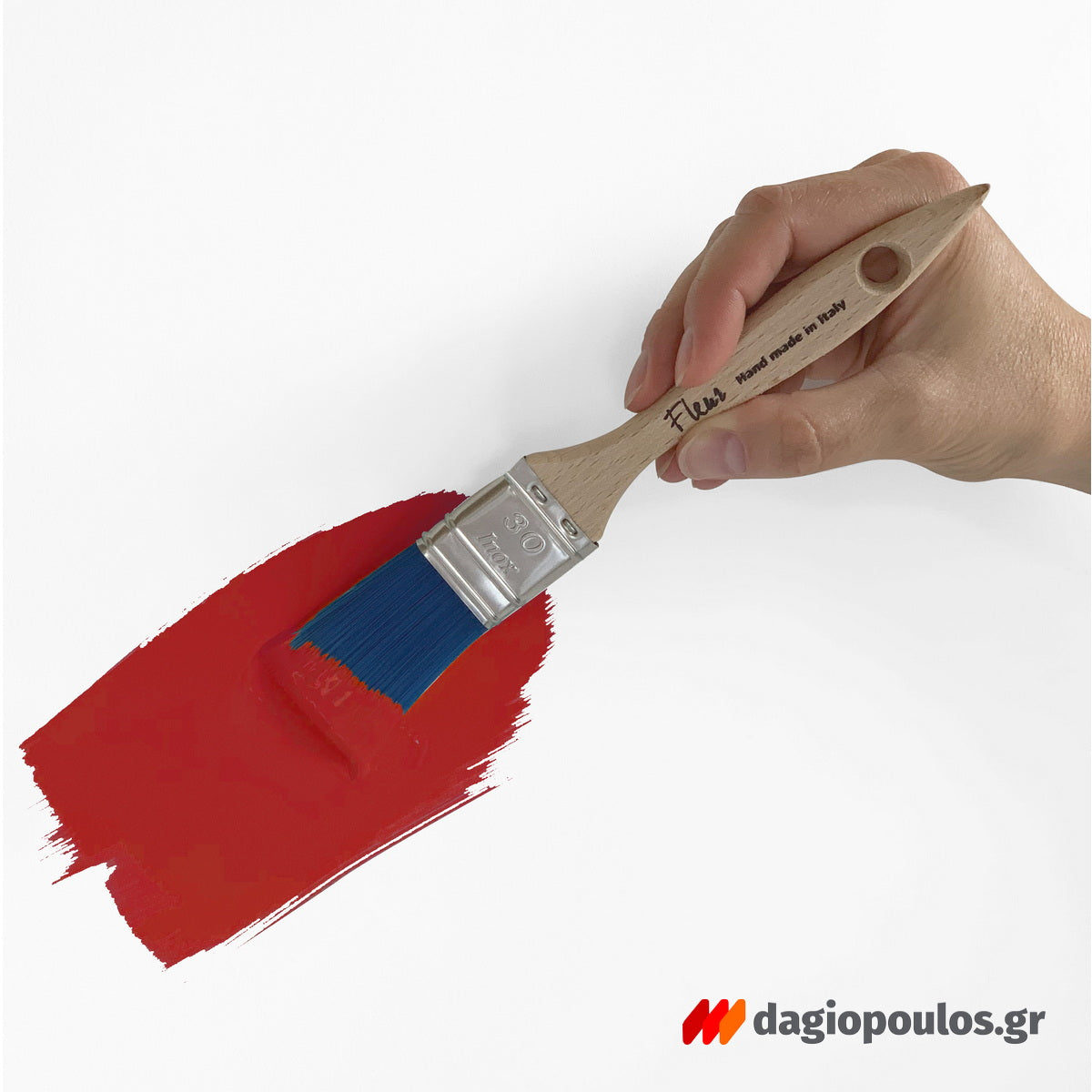 Fleur Chalky Look Άοσμο Οικολογικό Χρώμα Κιμωλίας F36 Cherry Lips