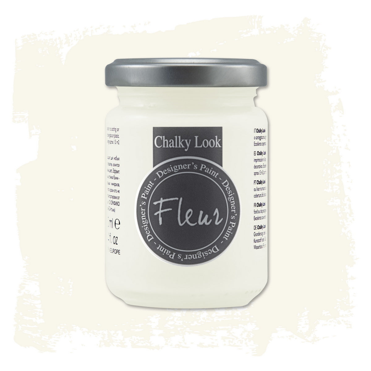 Fleur Chalky Look Άοσμο Οικολογικό Χρώμα Κιμωλίας F03 Chalk White