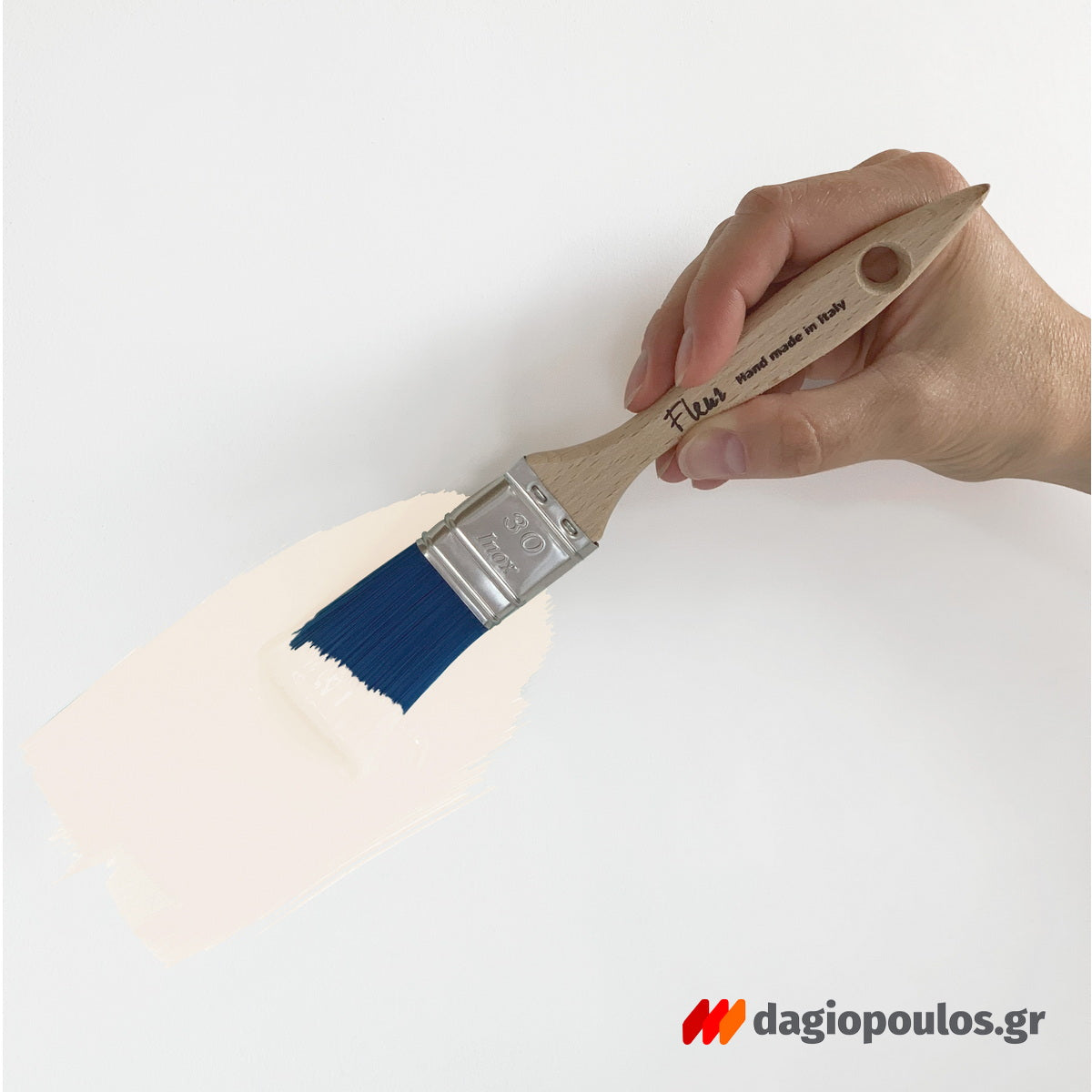 Fleur Chalky Look Άοσμο Οικολογικό Χρώμα Κιμωλίας F04 Cream Love