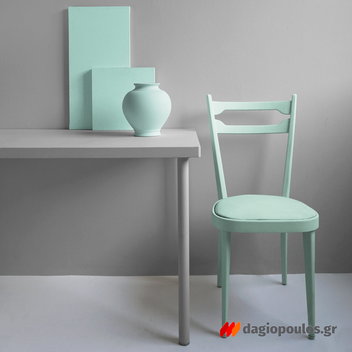 Fleur Chalky Look Άοσμο Οικολογικό Χρώμα Κιμωλίας F49 Cape Town Blue