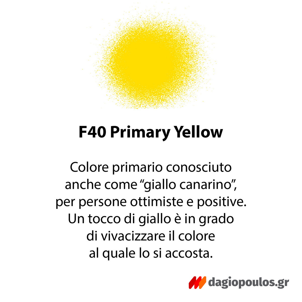 Fleur Chalky Look Spray Σπρέι Κιμωλίας Άοσμο Νερού Ματ F40 Primary Yellow