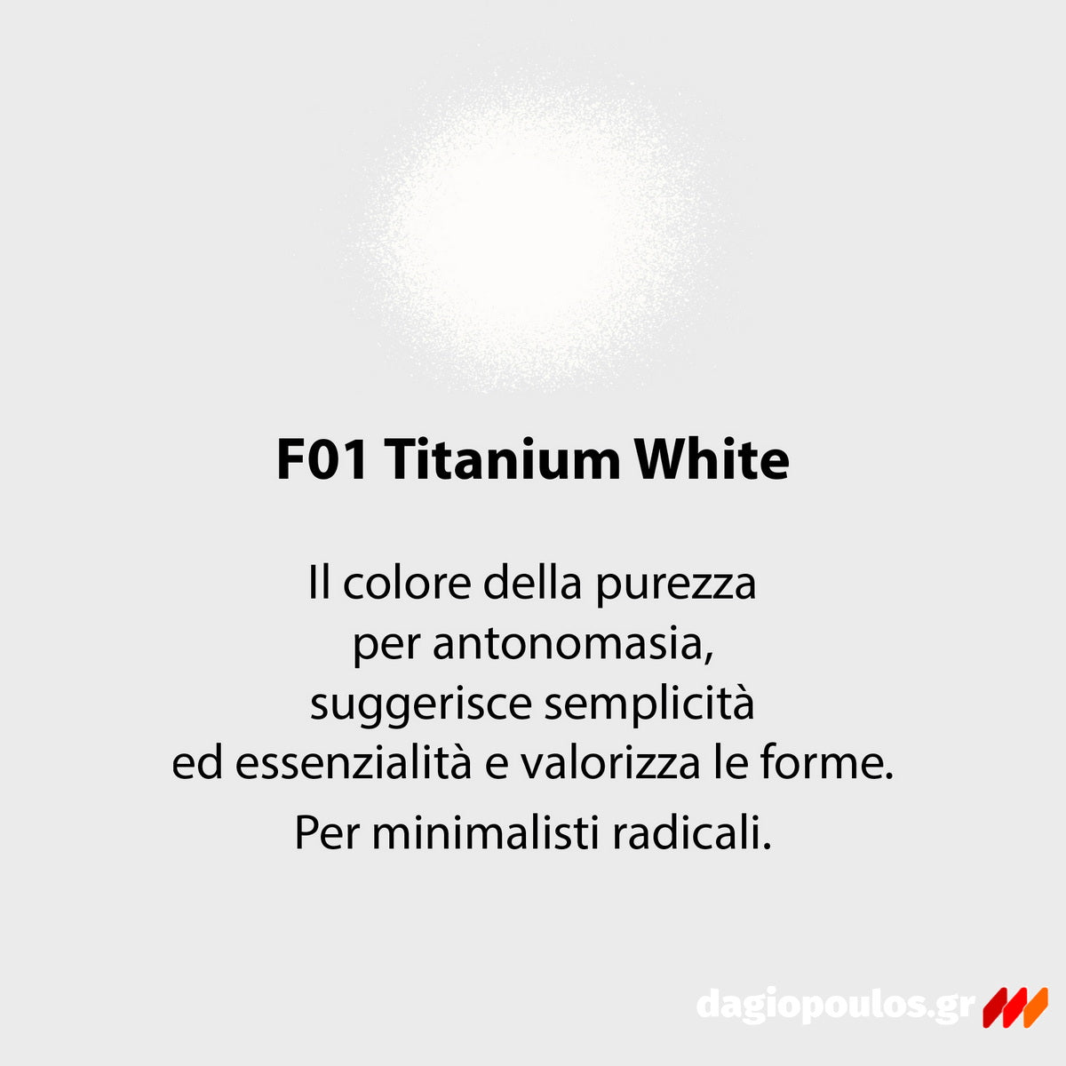 Fleur Spray Chalky Look Σπρέι Κιμωλίας Άοσμο Νερού Ματ F01 Titanium White