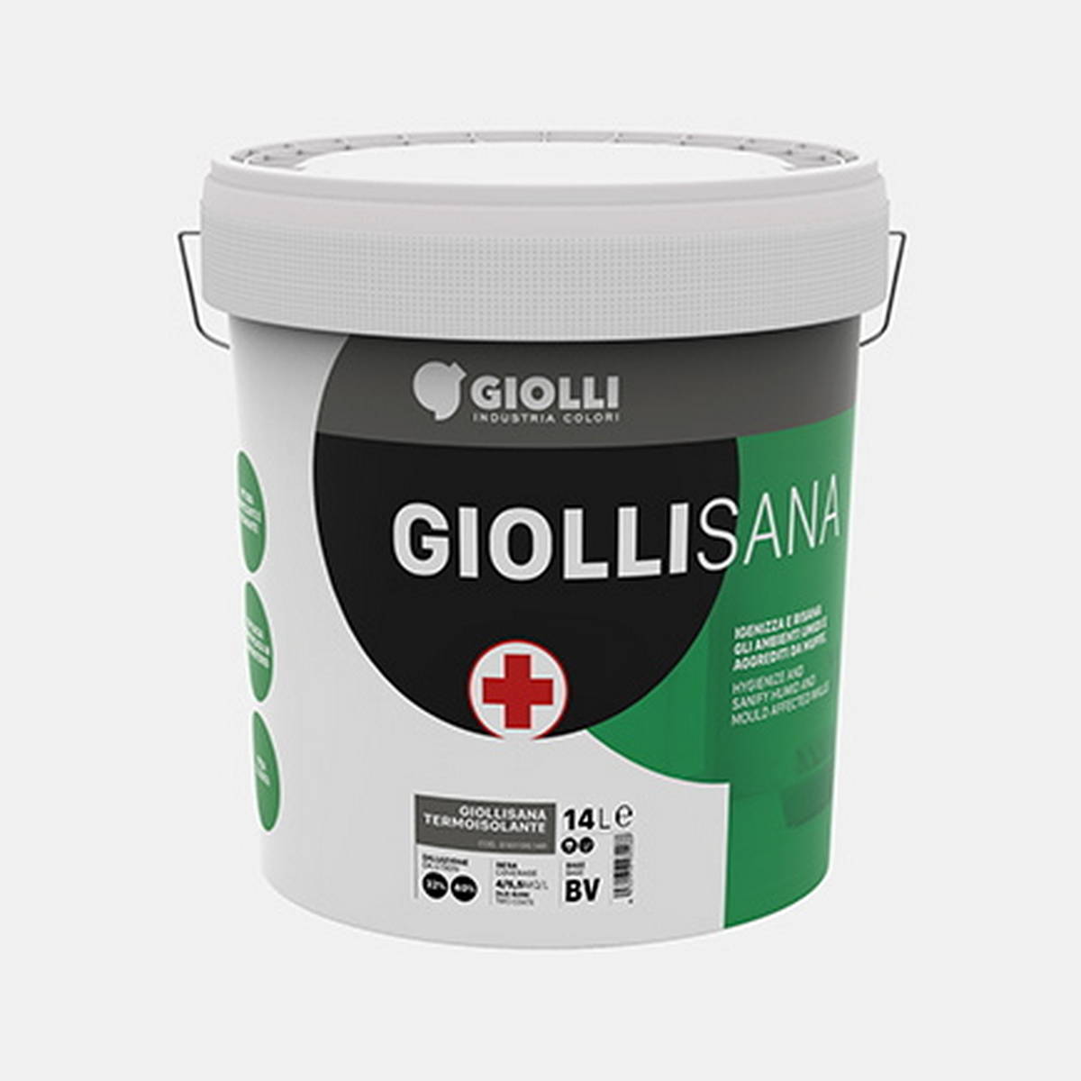 Giolli 251 Giollisana Termoisolante Αντισυμπυκνωτικό και Θερμομονωτικό Πλαστικό