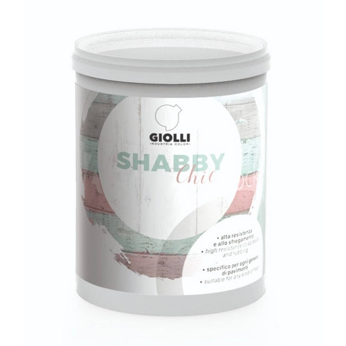 Giolli 030 Shabby Chic Chalk Paint Χρώμα Κιμωλίας Φυσικών Ρητινών ΛΕΥΚΟ