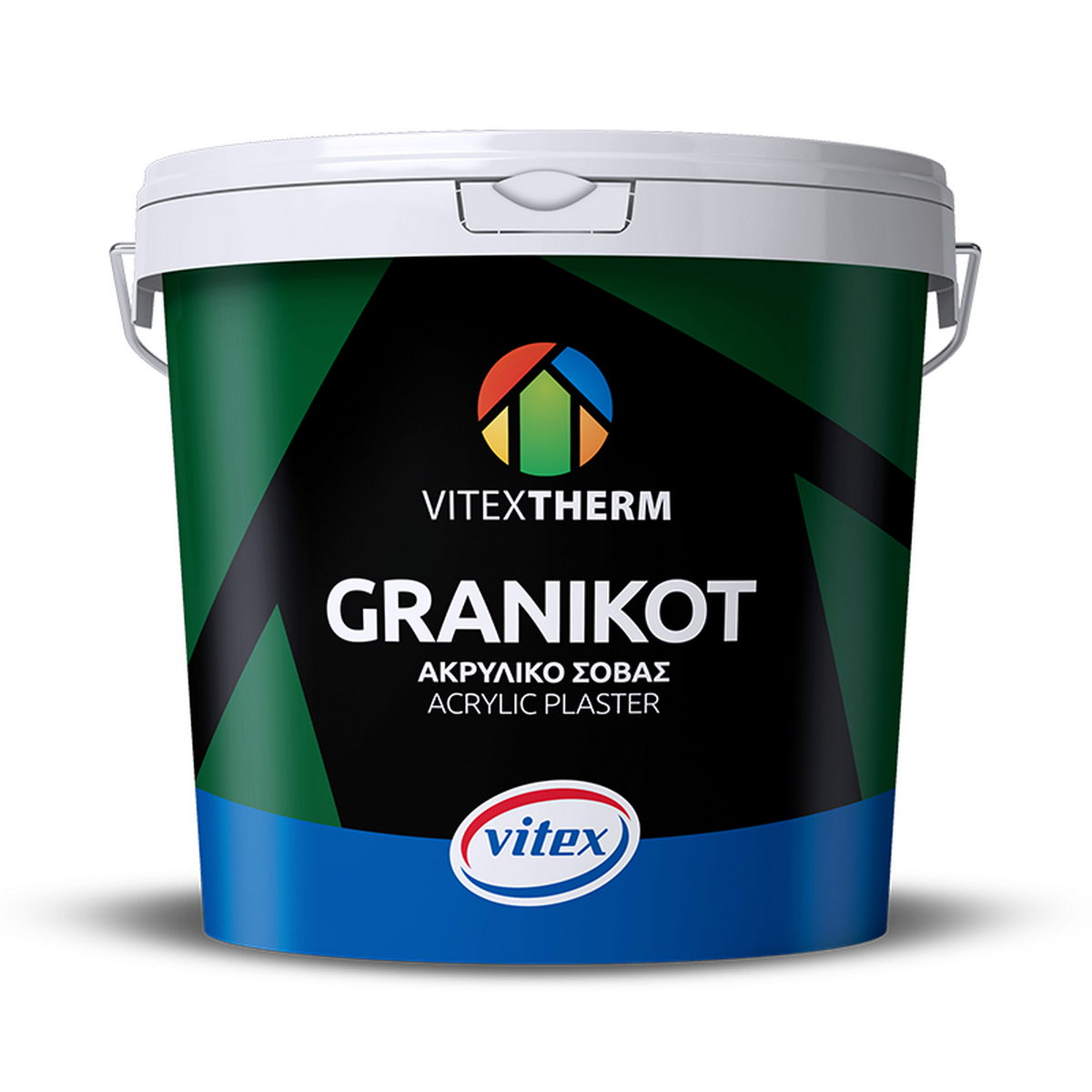Vitextherm Granikot Acrylic Υψηλής Ποιότητας Ινοπλισμένος Ακρυλικός Σοβάς Θερμομόνωσης GRAFIATO