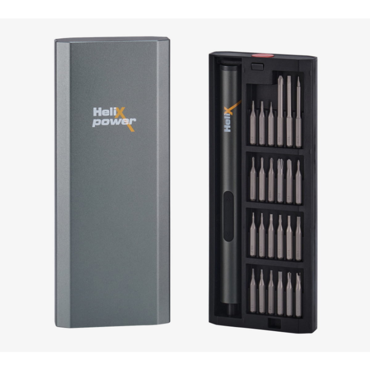 HelixPower Επαναφορτιζόμενο Κατσαβίδι Ακριβείας Mini Μπαταρίας 3.6V Σετ 24 Τεμ