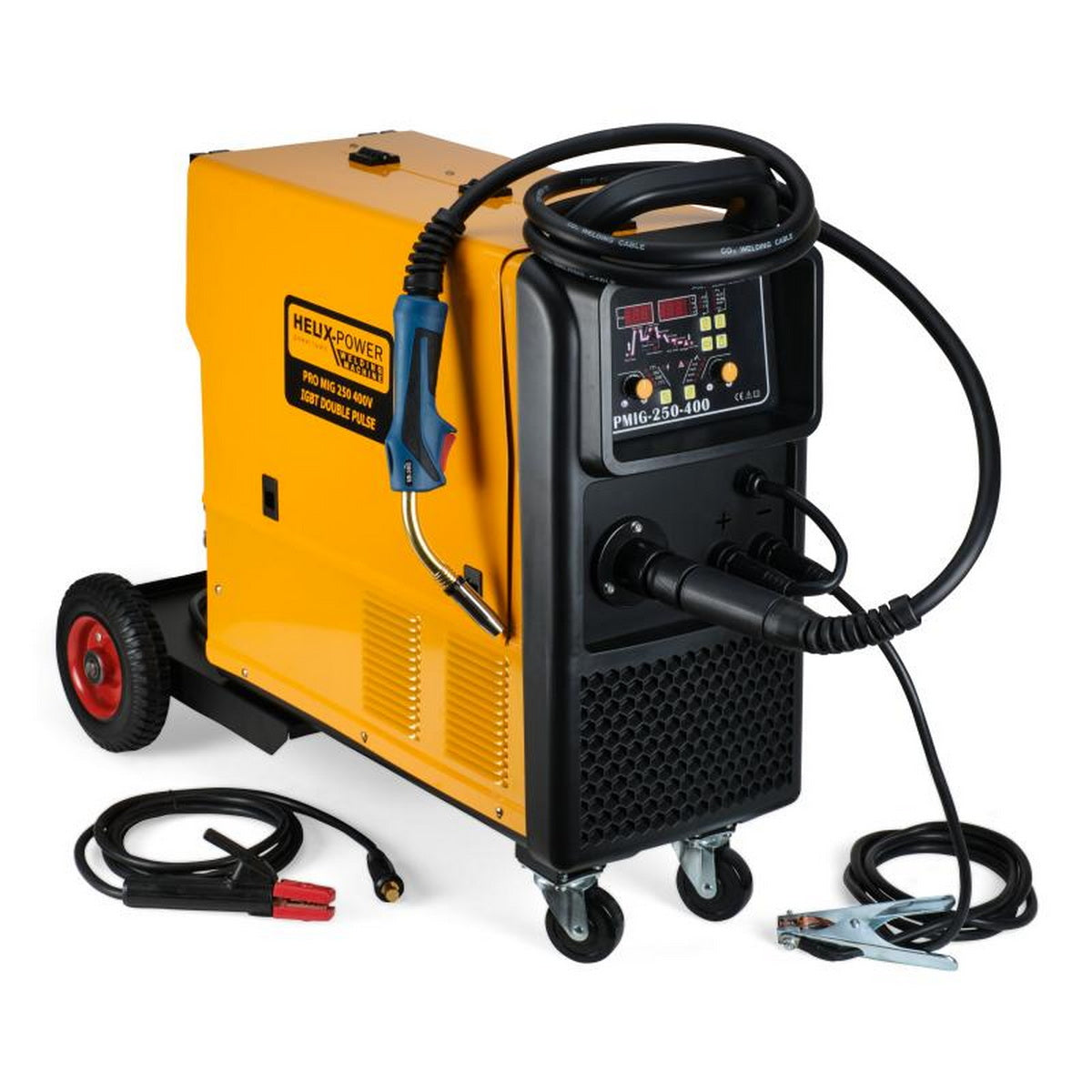 Helix Power Pro MIG 250 Double Pulse Τριφασική Ηλεκτροκόλληση 400VLIFT TIG 250A