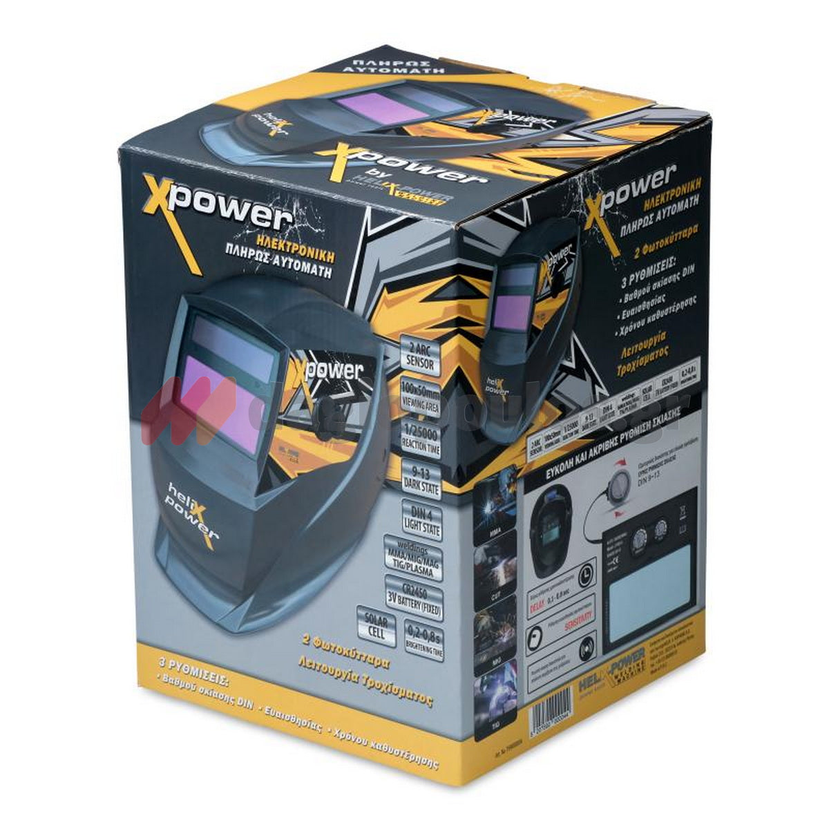 Helix Power 75900004 Ηλεκτρονική Μάσκα Ηλεκτροσυγκολλητών