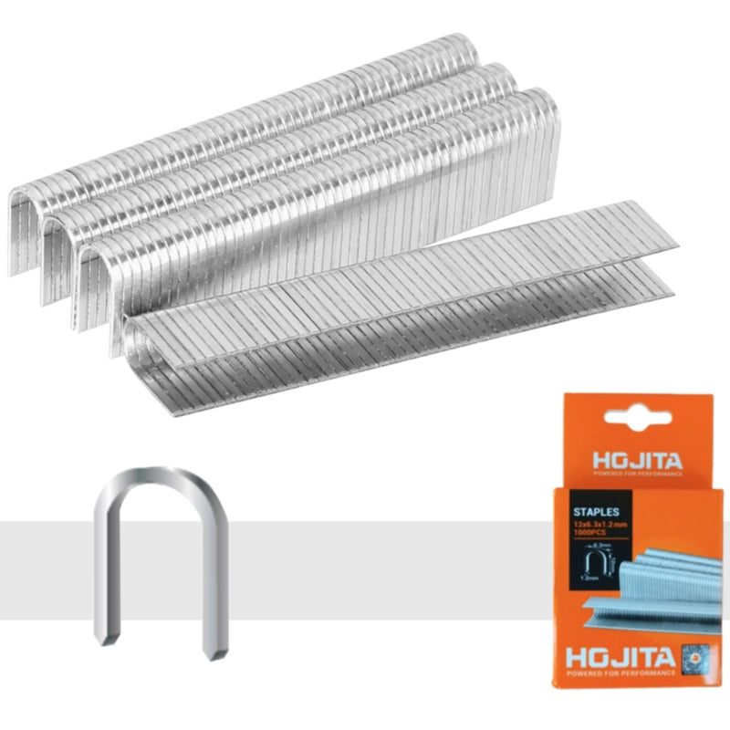 Hojita HJNA2501 Συρραπτικά Δίχαλα (Συνδετήρες) U Καρφωτικών Πιστολιών Χειρός 1000Τεμ 10mm