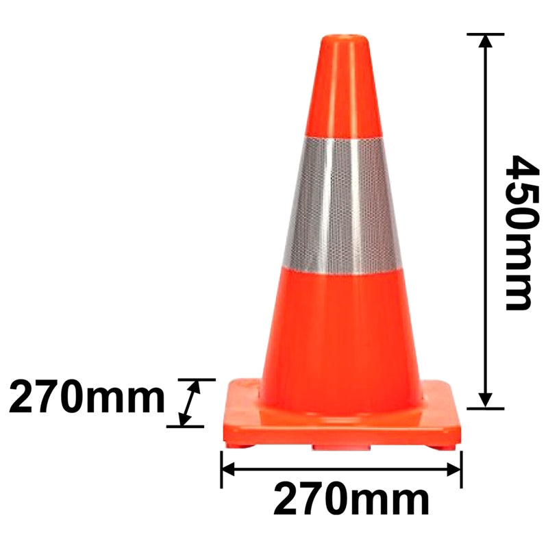Κώνος Σήμανσης Ανακλαστικός HJYJ1445 45cm