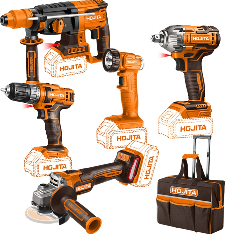 Hojita HJCDKM19 Σετ Εργαλείων Μπαταρίας 20V 5 τεμάχια