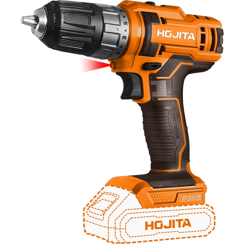 Hojita HJCDP550 Δραπανοκατσάβιδο Μπαταρίας 20V Li-Ion 45Nm SOLO