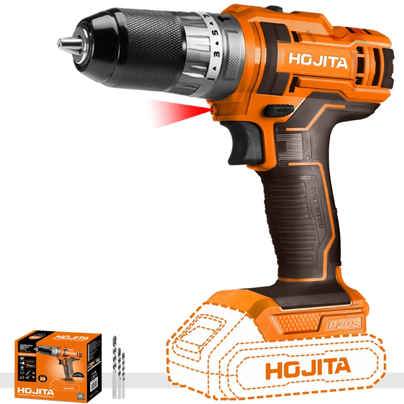 Hojita HJCDP570 Δραπανοκατσάβιδο Κρουστικό Μπαταρίας 20V Li-Ion 45Nm SOLO