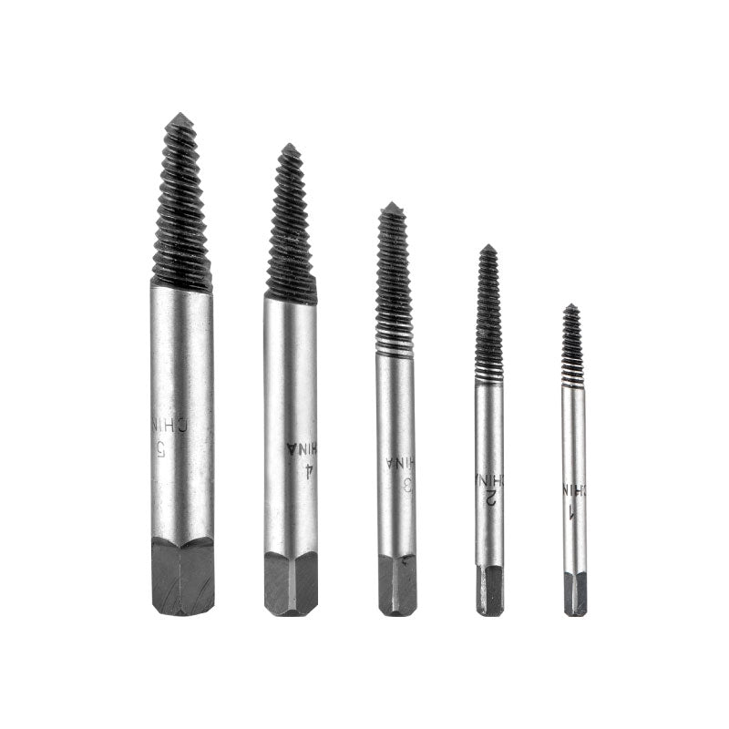 Hojita HJCQ15B01 Συλλογή Μύτες Εξωλκείς Αφαίρεσης Για Βίδες Με Φθαρμένη Κεφαλή CrV Σετ 5 Τεμ