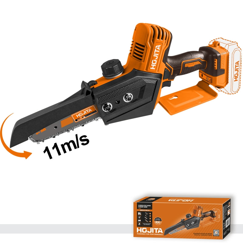 Hojita HJGSLP568 Brushless Αλυσοπρίονο Κλαδευτικό Μπαταρίας 20V Li-Ion 15cm SOLO