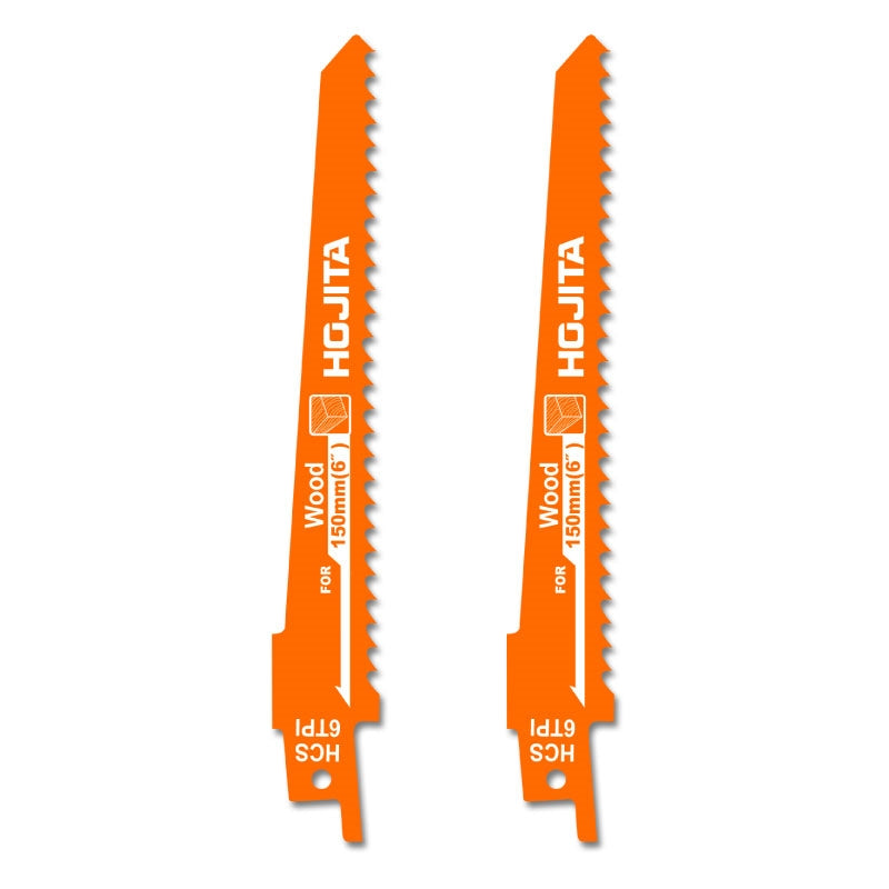 Hojita HJJT644D Λάμες Σπαθοσέγας (Σεγάτσας) Για Ξύλο 150mm Σετ 2 Τεμ