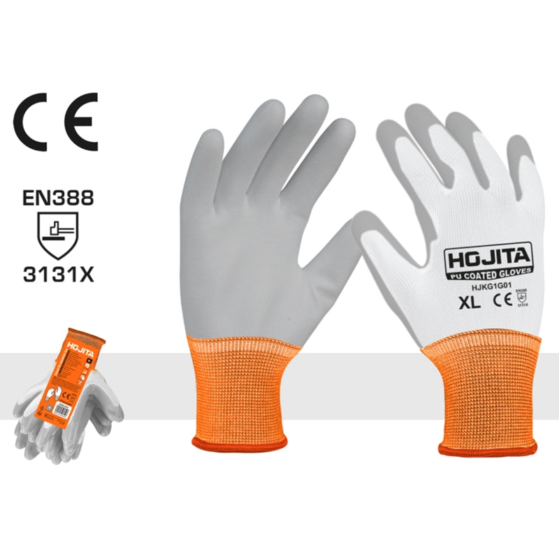 Hojita HJKG1G01 Γάντια Εργασίας PU XL