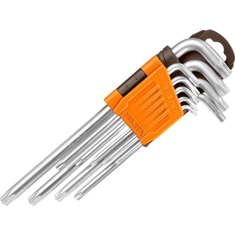 Hojita HJKH3291 Κλειδιά Torx Μακριά Cr-V Τ10-Τ50 Σετ 9 Τεμ