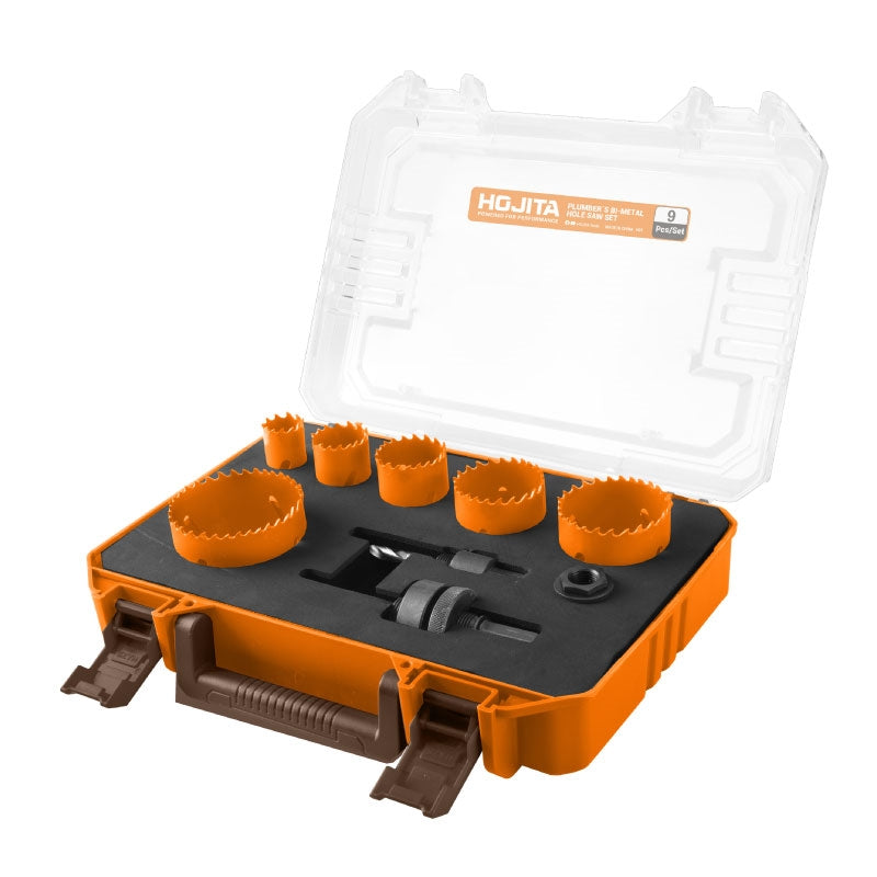 Hojita HJKJ3491 Συλλογή Ποτηροτρύπανα (Ποτηροκορώνες) HSS M3 Σετ 9 Τεμ