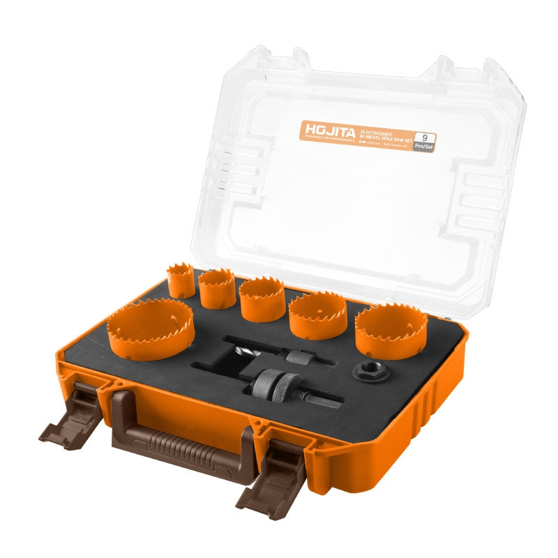 Hojita HJKJ3492 Συλλογή Ποτηροτρύπανα (Ποτηροκορώνες) HSS M3 Σετ 9 Τεμ