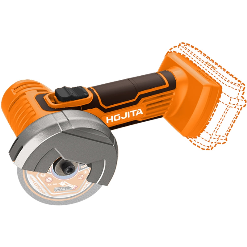 Hojita HJLAP571 Brushless Γωνιακός Τροχός Μπαταρίας Mini 20V Li-Ion 76mm SOLO