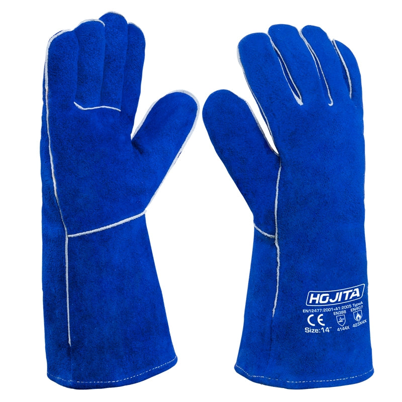 Hojita HJLG2014 Γάντια Ηλεκτροσυγκόλλησης Δερμάτινα 250°C