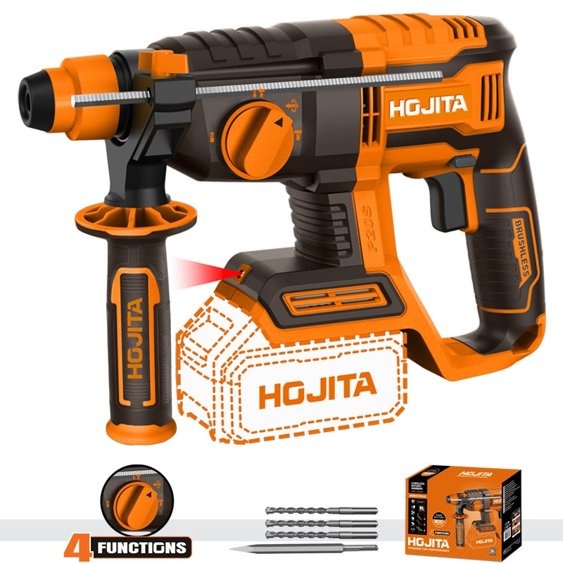 Hojita HJLM15220 SDS Plus Πνευματικό Περιστροφικό Κρουστικό Πιστολέτο Μπαταρίας 20V Li-Ion SOLO