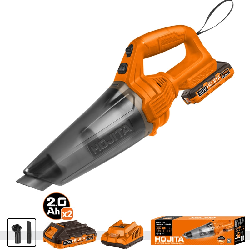 Hojita HJLV2520 Σκουπάκι Μπαταρίας 20V Li-Ion Με Μπαταρία 2.0Ah
