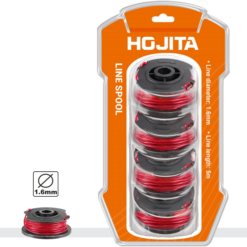 Hojita HJNG1602 Κεφαλή Μεσινέζας 1.6mm Σετ 4 Τεμ