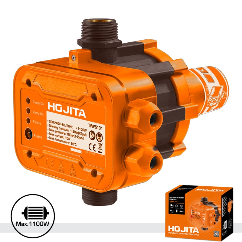 Hojita HJPC1501 Ηλεκτρονικός Ελεγκτής Πίεσης Νερού 10A