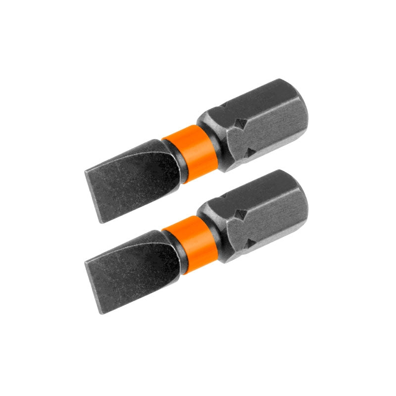 Hojita HJSV1K24 Μαύρες Μαγνητικές Μύτες Ίσιες SL6 x 1.0mm x 25mm Σετ 2 Τεμ
