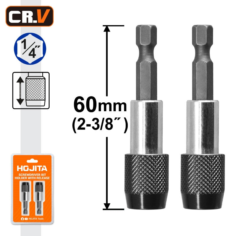 Hojita HJSV3K01 Αυτόματοι Μαγνητικοί Αντάπτορες 60mm Σετ 2 Τεμ