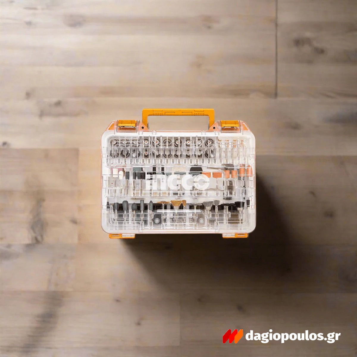 INGCO AKMG4208 Συλλογή Εξαρτήματα Μίνι Δραπάνου & Πολυεργαλείου Σετ 420 Τεμ