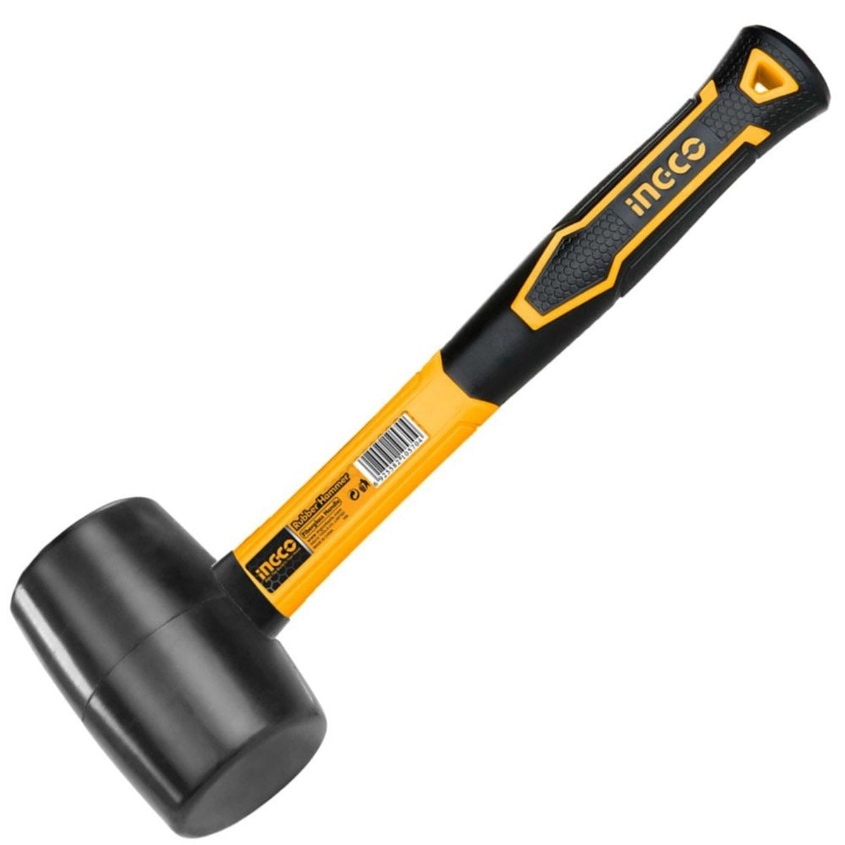 INGCO HRUH8216 Ματσόλα Συναρμολόγησης Λαστιχένια Με Fiberglass Λαβή 450gr