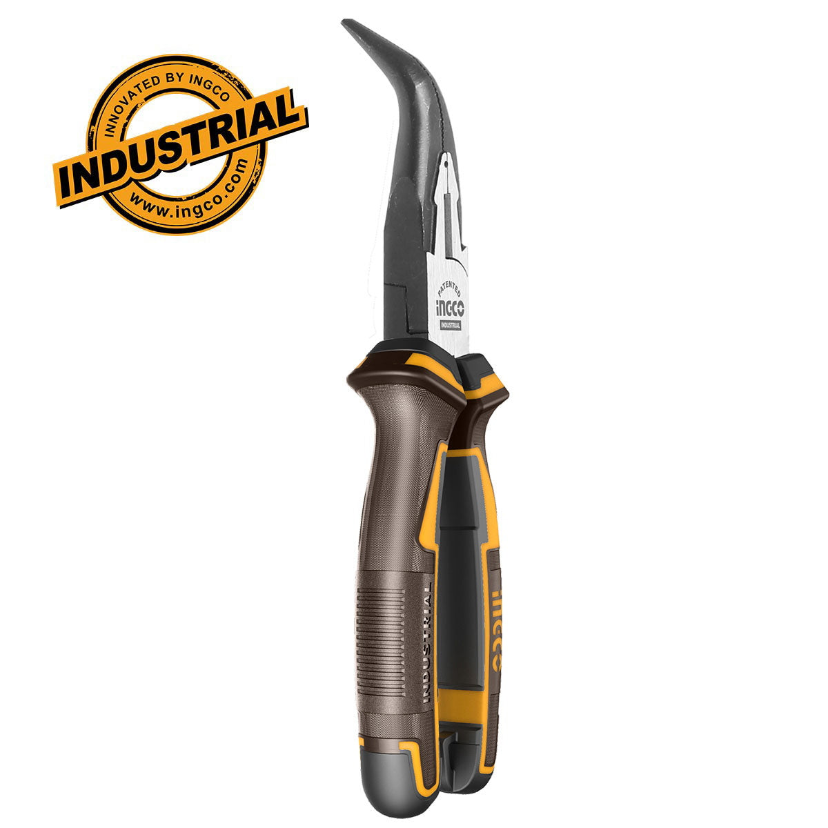 INGCO HBNP28168 Μυτοτσίμπιδο Κυρτό (Στραβοτσίμπιδο) 160mm