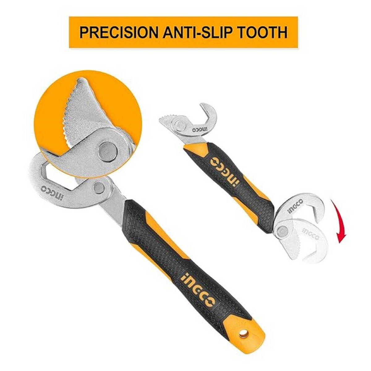 Ingco HBWS110808 Πολύκλειδα 9-32mm Σετ 2 Τεμ