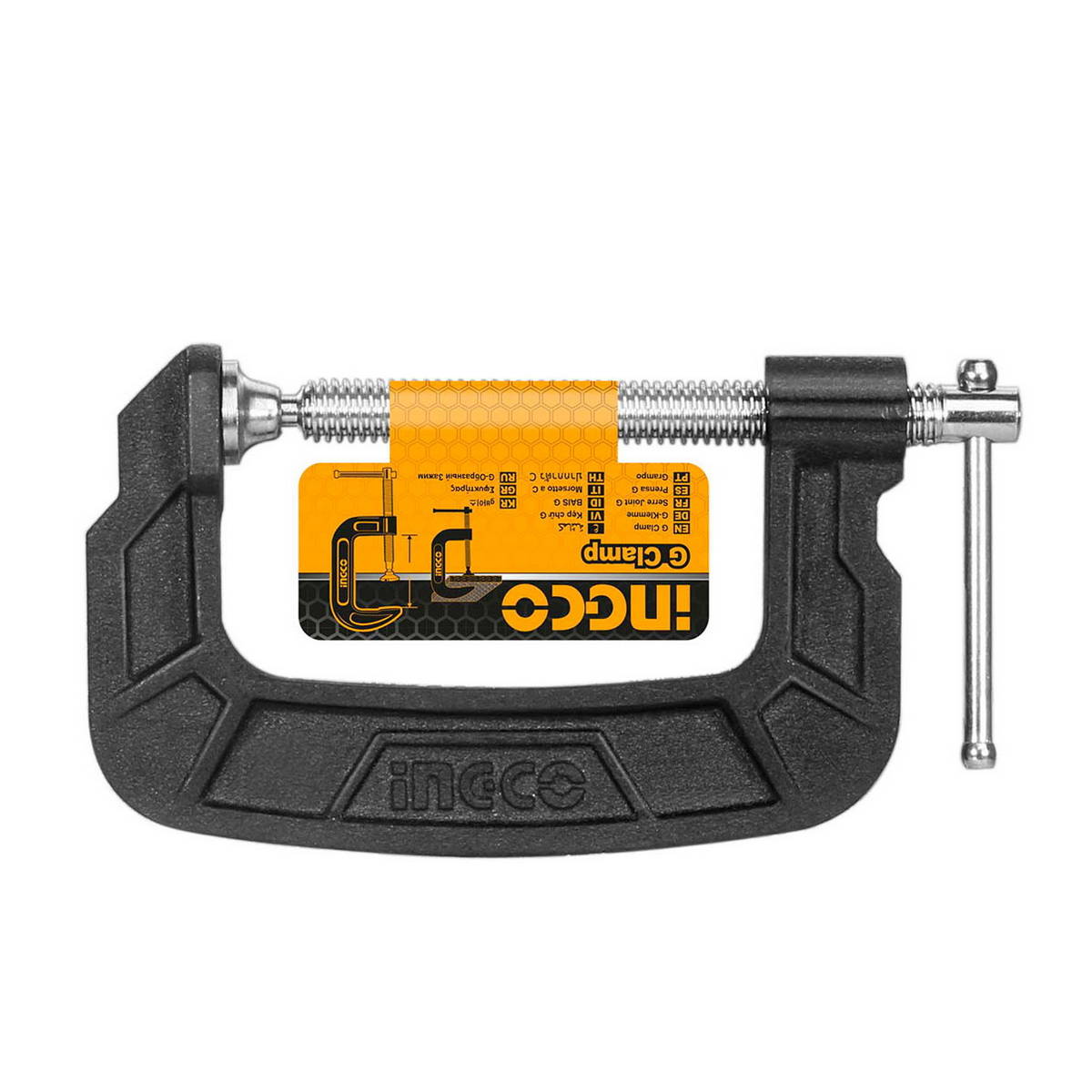 INGCO HGC0105 Επαγγελματικός Σφιγκτήρας Τύπου G 5" 125mm