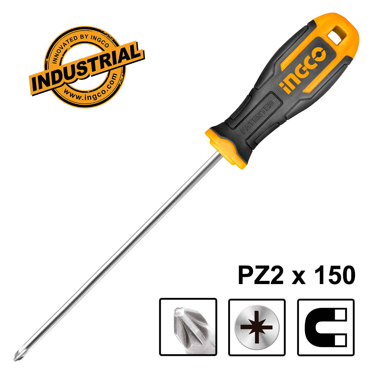 INGCO HS68PZ2150 Κατσαβίδι Σταυρού Pz2x150mm