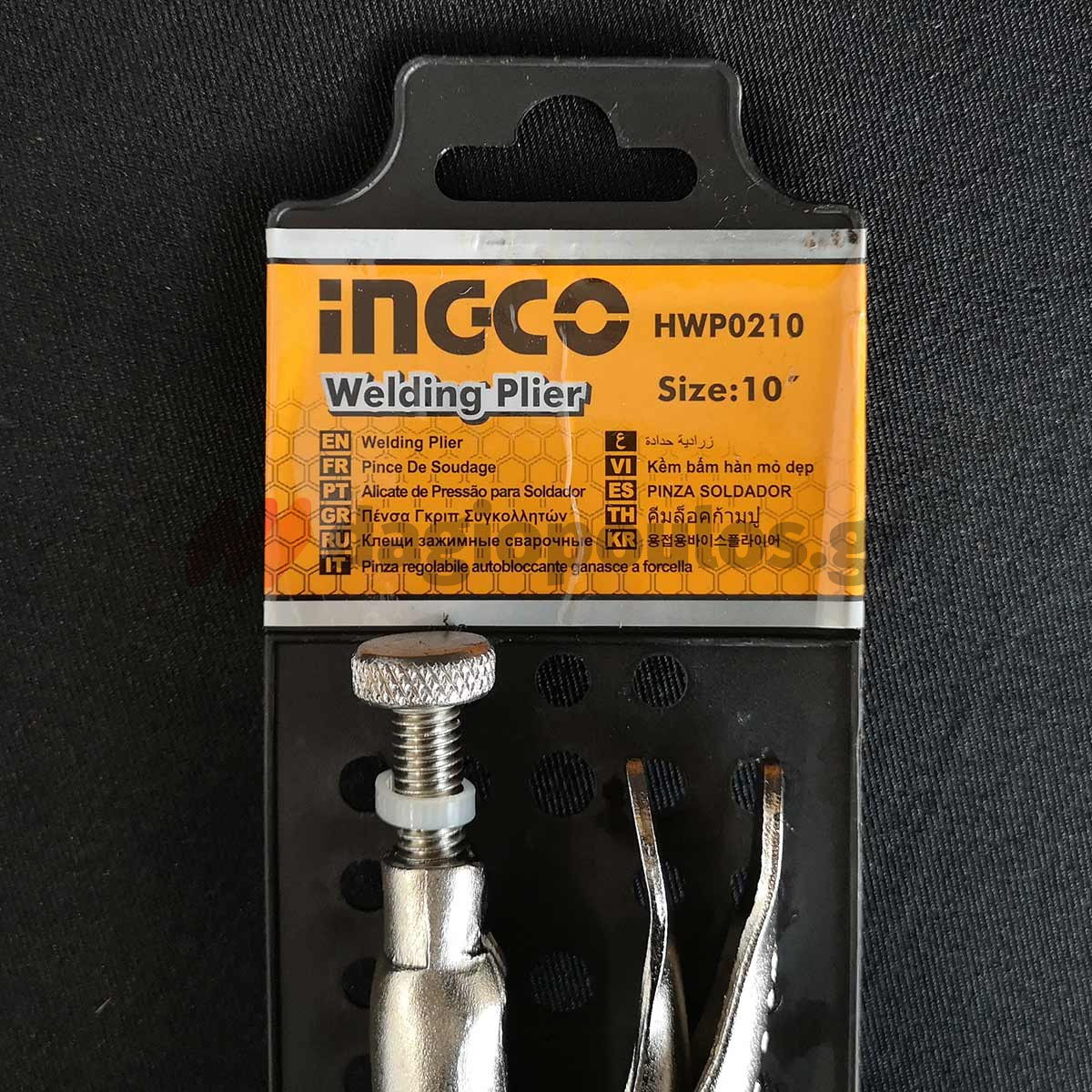 INGCO HWP0210 Πένσα Συγκράτησης Τύπου Gripp "Σκύλα" 250mm