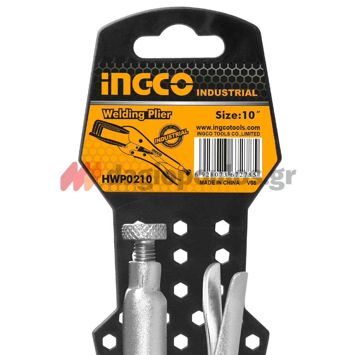 INGCO HWP0210 Πένσα Συγκράτησης Τύπου Gripp "Σκύλα" 250mm