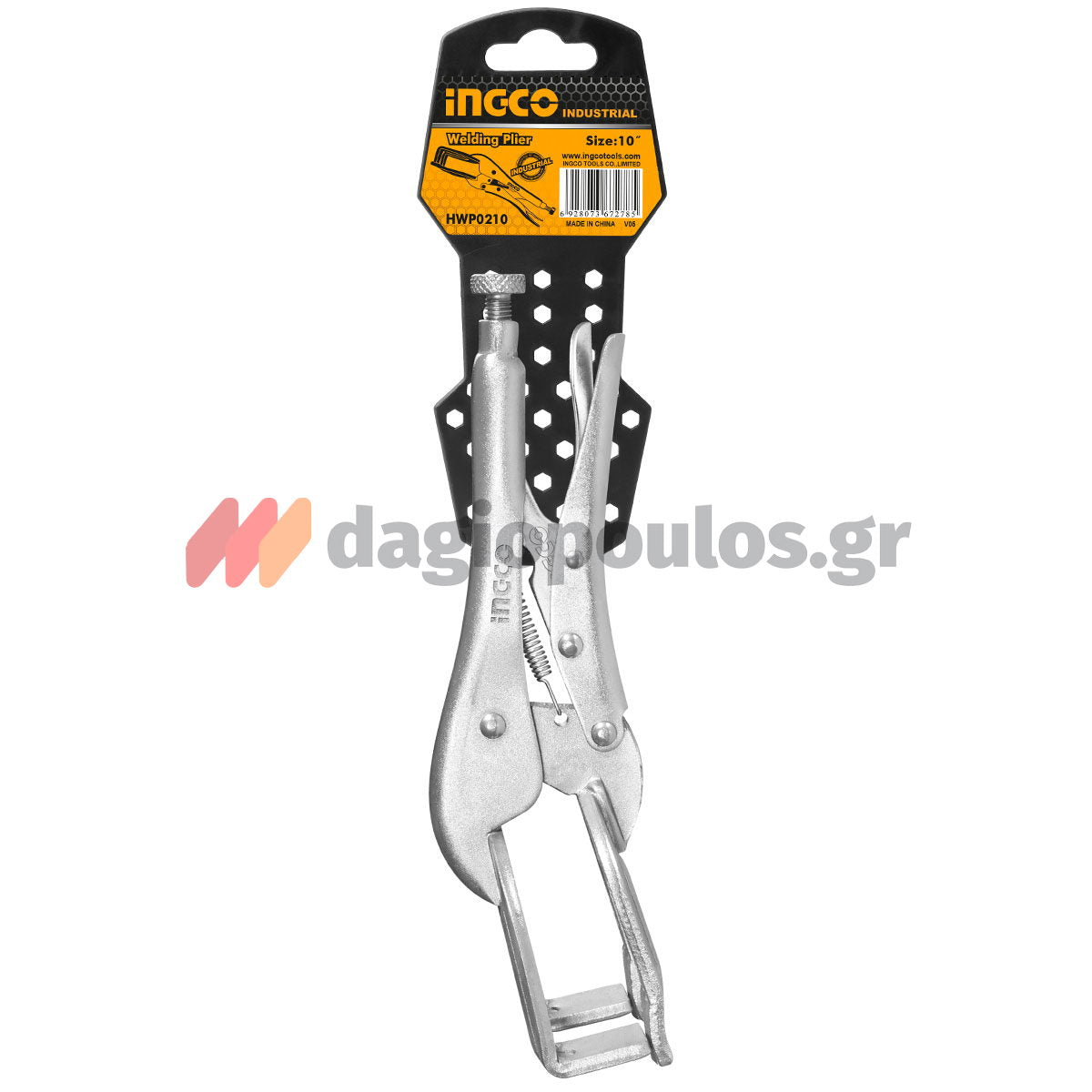 INGCO HWP0210 Πένσα Συγκράτησης Τύπου Gripp "Σκύλα" 250mm