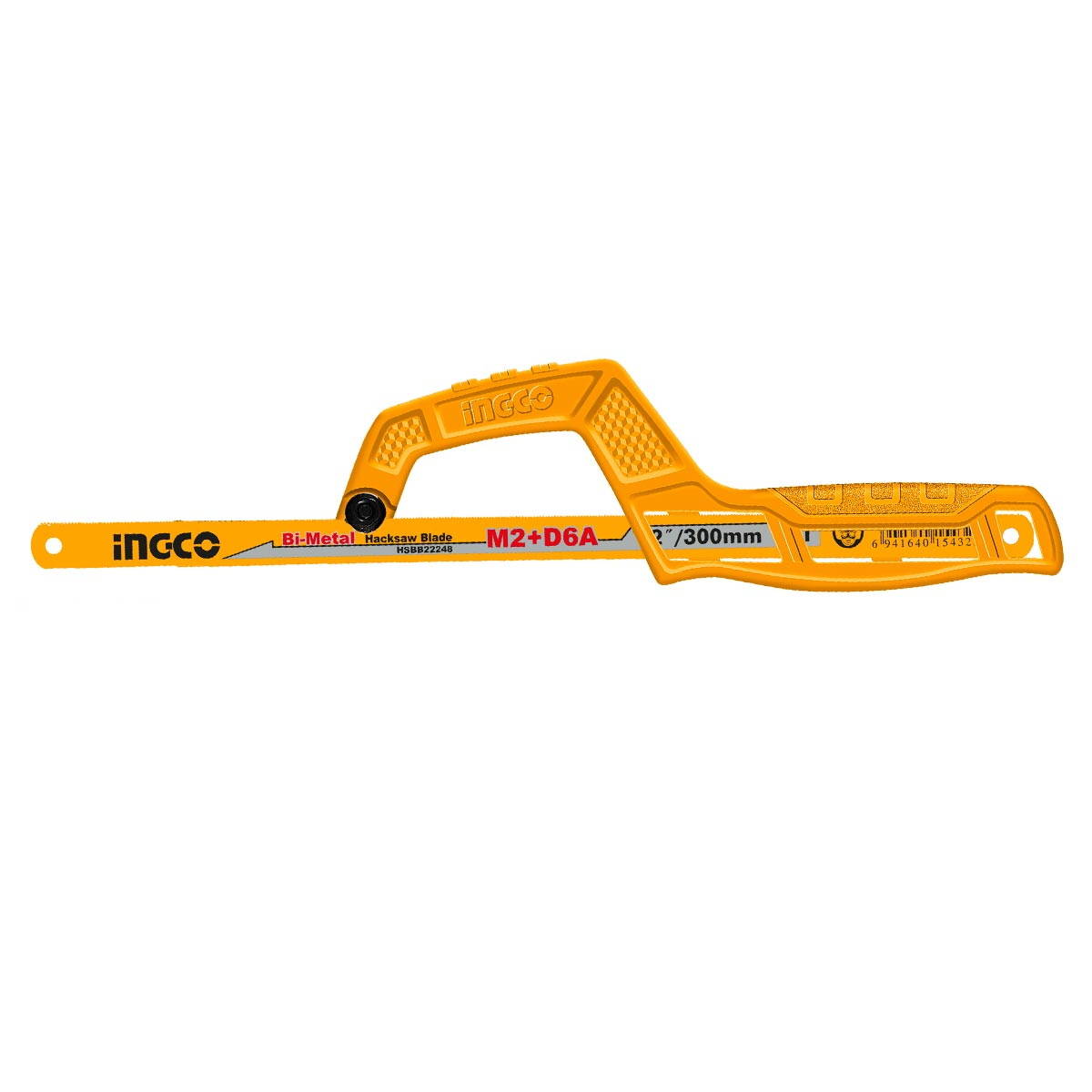 Ingco MHHF1504 Πριόνι Μετάλλων (Σιδηροπρίονο) - Ξύλου - Πλαστικών Μονής Λαβής