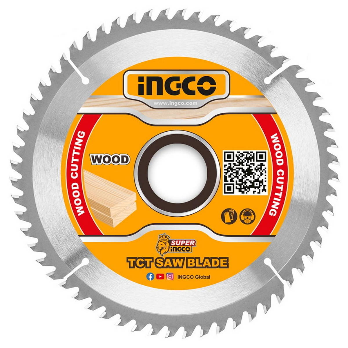 Ingco TSB125423 Δίσκος Κοπής Ξύλου 254mm