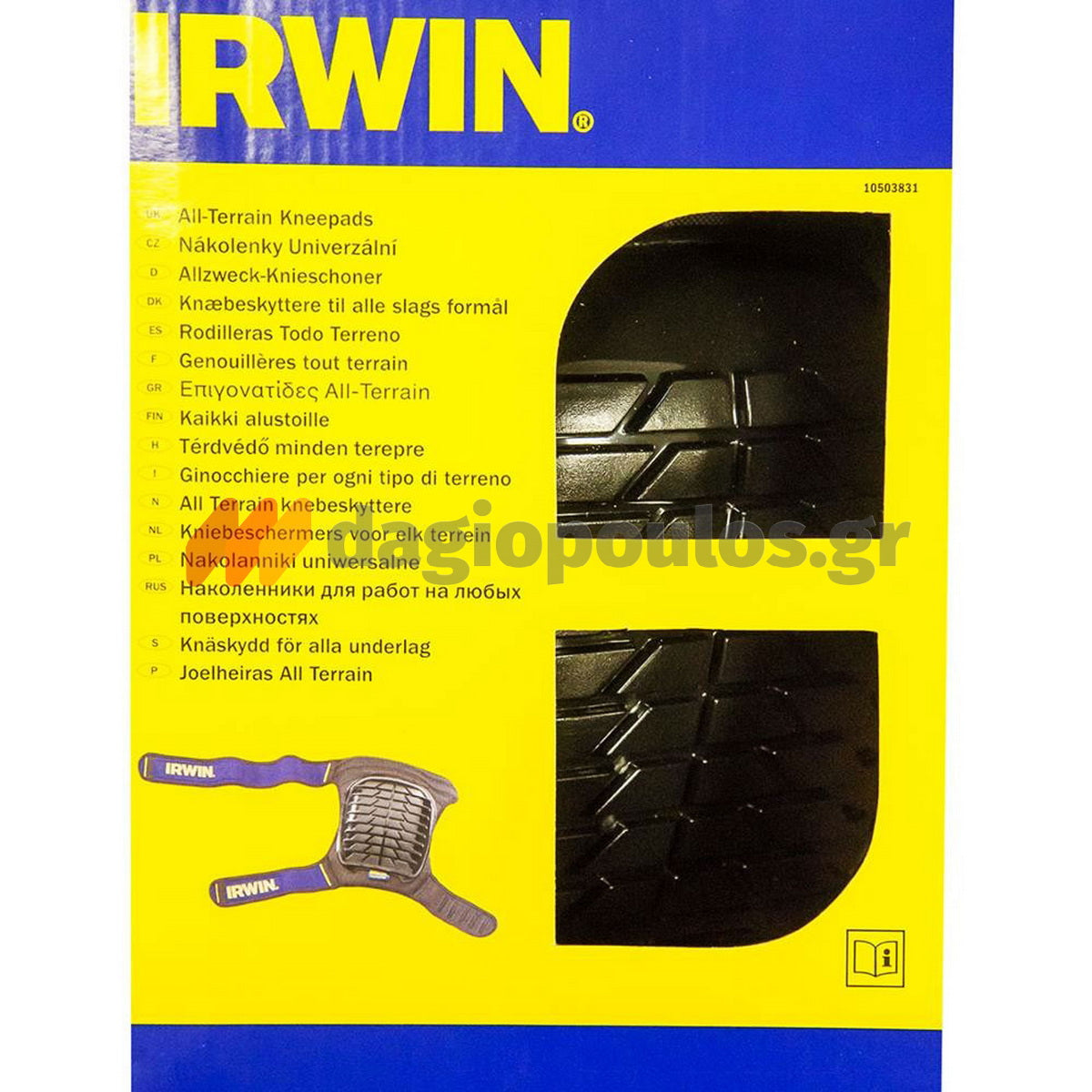 Irwin 10503831 Επιγονατίδες Προστασίας Εργαζομένων Γενικής Χρήσης
