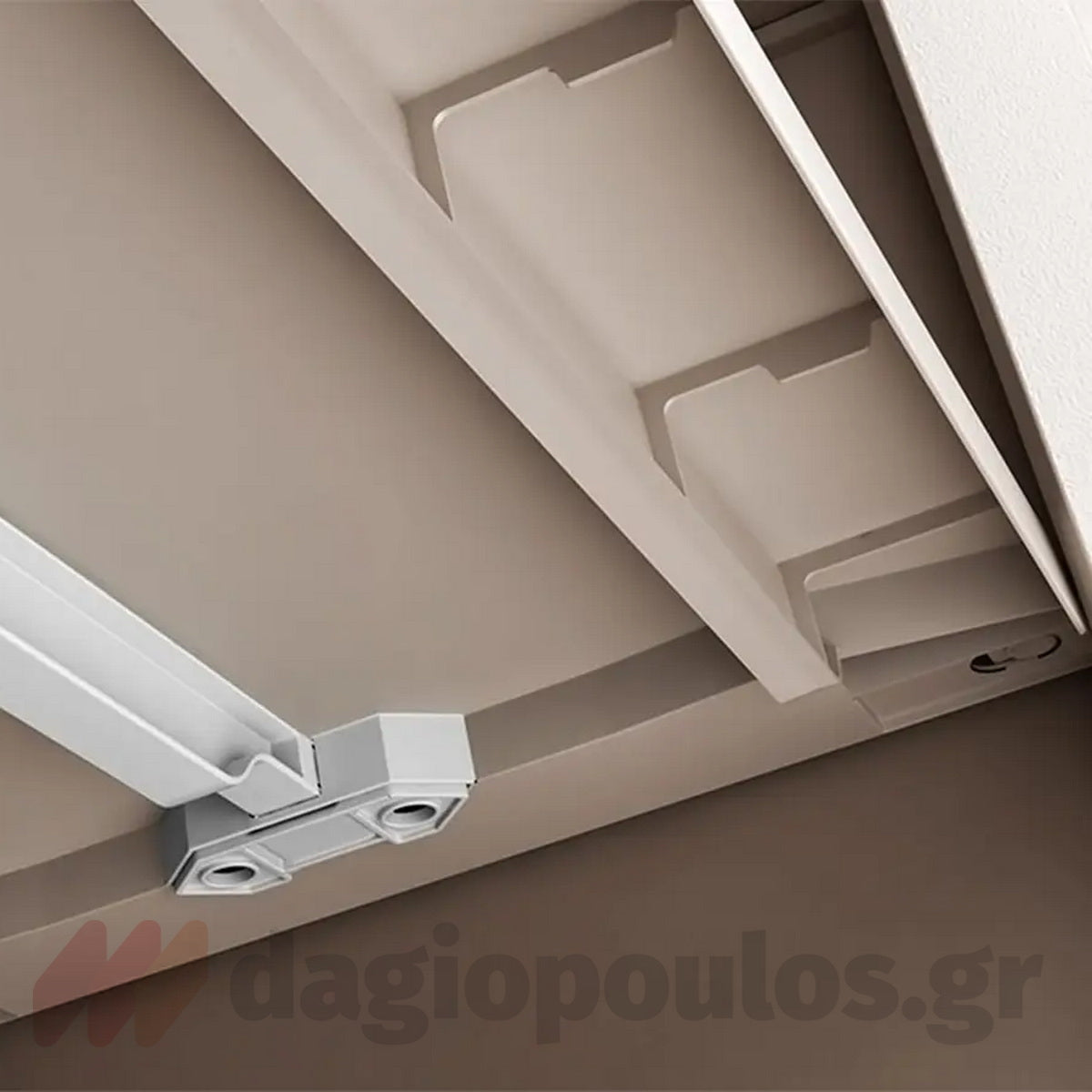 Keter Gulliver Base Ντουλάπα Δίφυλλη Χαμηλή Με 2 Ράφια Μπεζ